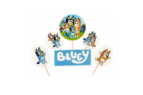Cukrová dekorácia ,,Bluey" 
